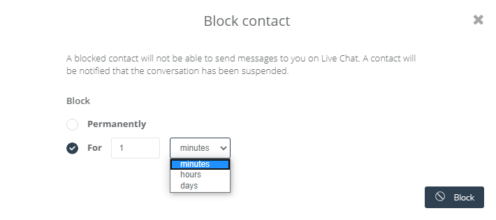 blocked