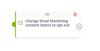 change email marketing consent status to opt-out