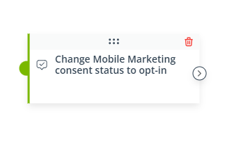 change mobile marketing consent status to opt-in